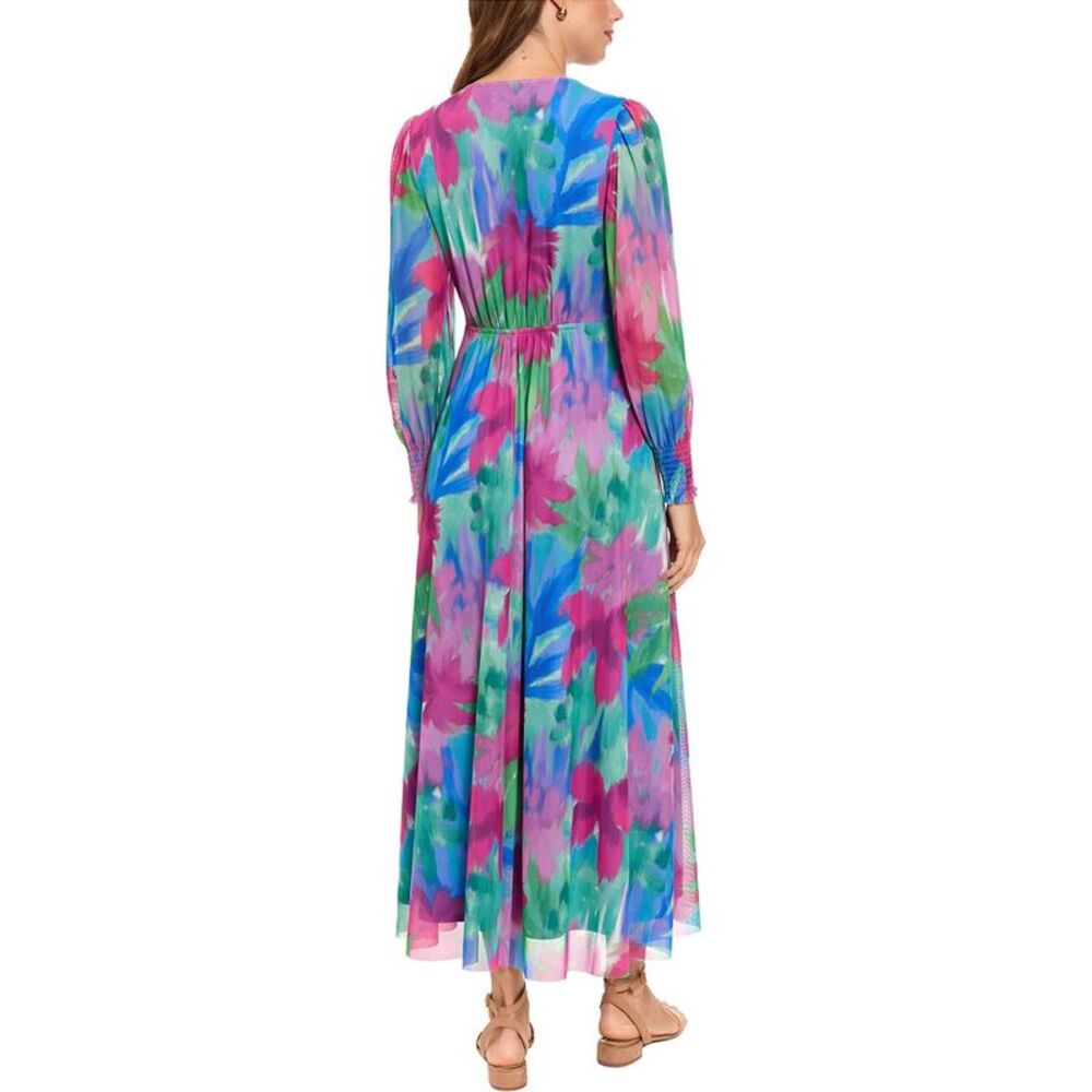 London Times Womens  Maxi Dress, Pink - Picture 2 of 3
